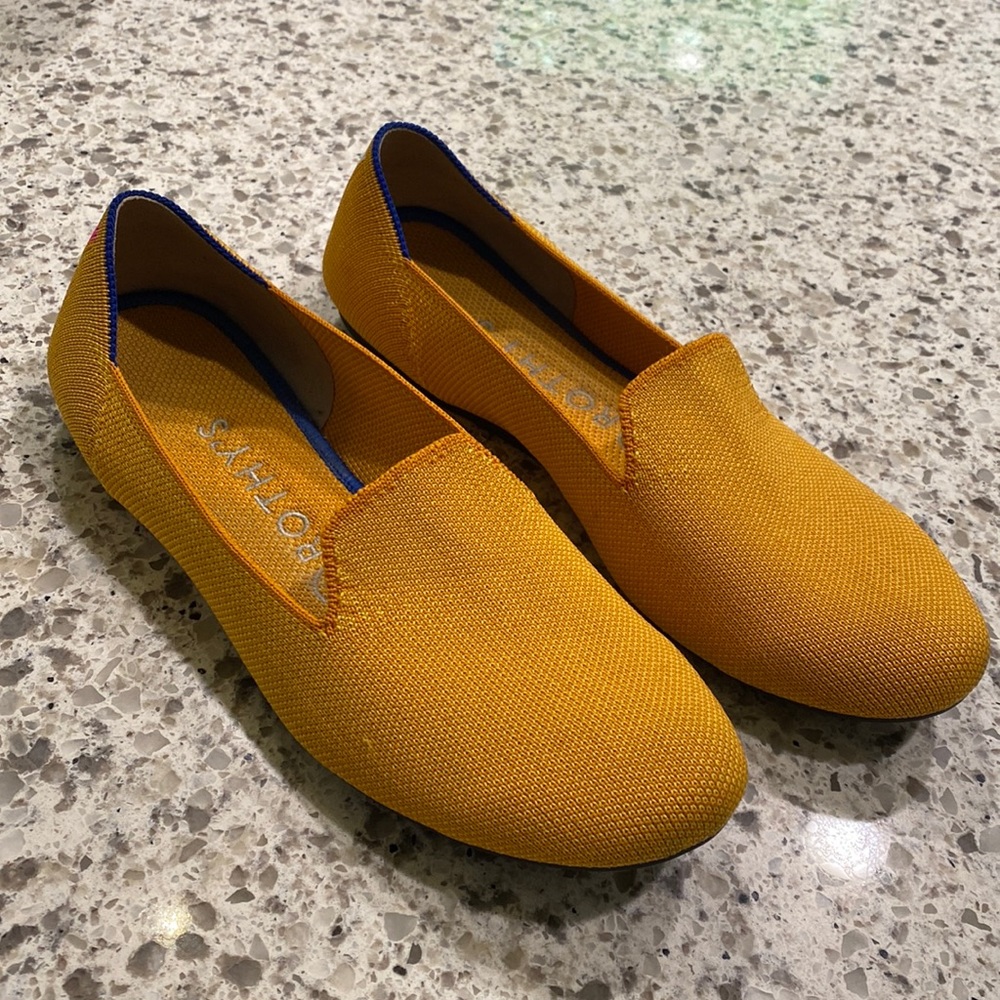 Rothy’s Lemon drop loafers